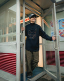 Different Knit Half Zip-up