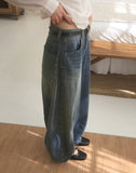 Pekka Stud Balloon Wide Denim Pants