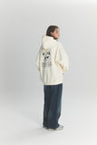 Happy Memory Embroidered Hoodie