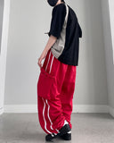 Bladder Nylon Track Pants