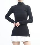 Flowy Color Matching Ribbed One Piece