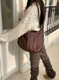 Length cable V-neck loose fit long long sleeve knit
