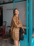 (UNISEX) Ed Leather Over Blazer