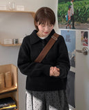 Kimmiver Half Open Collar Knit