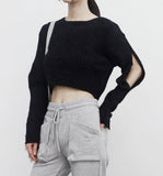Retona side button knitwear