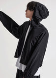 Core Gough Core Hood Windbreaker Crop