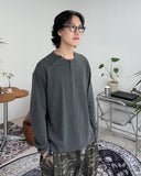 TL Double Henley Neck Warmer Tee