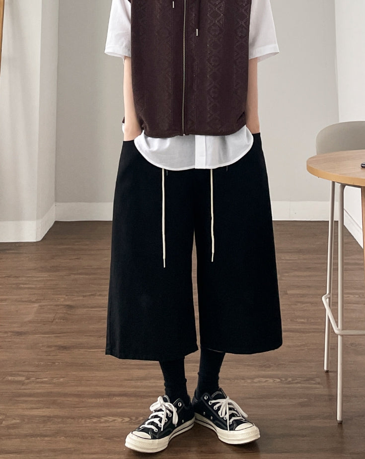 【YOURNUS】Merian Stopper Bermuda Pants YOURNUS (ユアノス) - メリアンストッパーバミューダパンツ