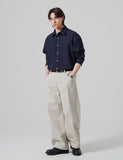 Curved Washed Pants