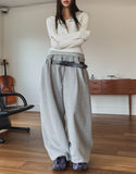 Hubble Belted Brushed Balloon Jogger Pants