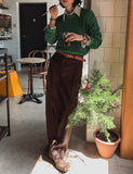 Next 3 pin tuck wide slacks