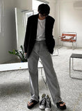 Shadow Gray Wide Denim
