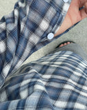 Siseu linen check shirt