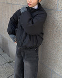 Lewis black blue washed wide pants