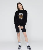 Flower Real Leopard Center Sweatshirt