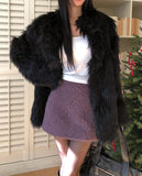 Fib Premium Mix Fur Coat