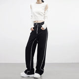 Notty Stitch Denim Pants
