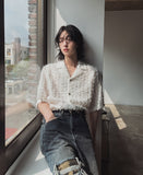 Foris Tweed Crop Jacket