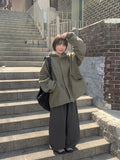 [unisex] Kuniki Hood Over Short Field Jacket