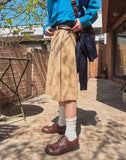Noster wide Bermuda pants