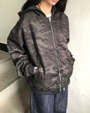 [Reversible] Kaya Camo Double-Sided Hooded Zip-Up