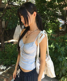 Kulem Lace Shirring Ribbon Sleeveless