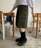 [BAON] Penp Bijou Cargo Half Pants