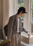 Grove Check Cutting Crop Blazer