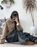 Menver Track Banding Denim Pants