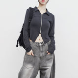 Simone Two Way incisional zip-up