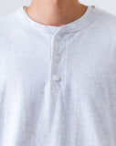 Henley Neck Wide Half Tee