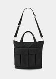 TWO POCKET STRAP TOTE BAG
