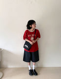 Melmio Stripe Denim Bermuda Pants