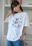 Kitten Garden Short Sleeve Tee