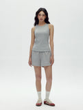 W 3-part Sweat Piping Shorts