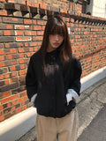 Serum High-Neck Button Field Jacket
