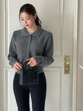 Kebl Collar Knit Cardigan