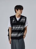 Stripe Mix Vest
