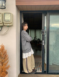 [unisex] Onui Round Over Knit Cardigan