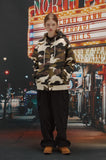 [2-WAY] Camo Heavy Overfit Hood Zip-Up