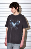 AubeA X-ray Butterfly Pigment T-shirt