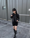 Porter Black Denim Jacket