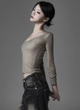 Bonnie See-Through Long Sleeve