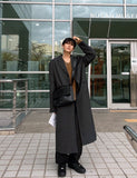 Ninsz three-button blazer coat