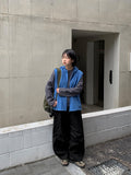 Benkyu Snap Parachute Banding Wide Pants