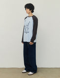 DOT PONY Vintage Raglan Long Sleeve T-Shirt
