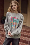 Stuffy Bunny Raglan Pigment Sweatshirt