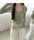 Mesh Sleeveless Bustier Long Sleeve Cardigan Set Knit
