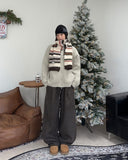 Helid Boucle Knit Zip-Up