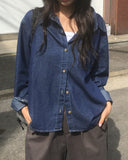 Menon Boxy Pocket Denim Shirt